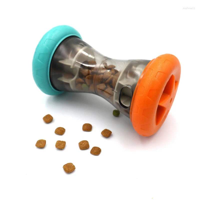 Update Pet Supplies -Selling And Dog Toys Puzzle Entertainment Bell Rolling Food Dispenser Automatic Feeder