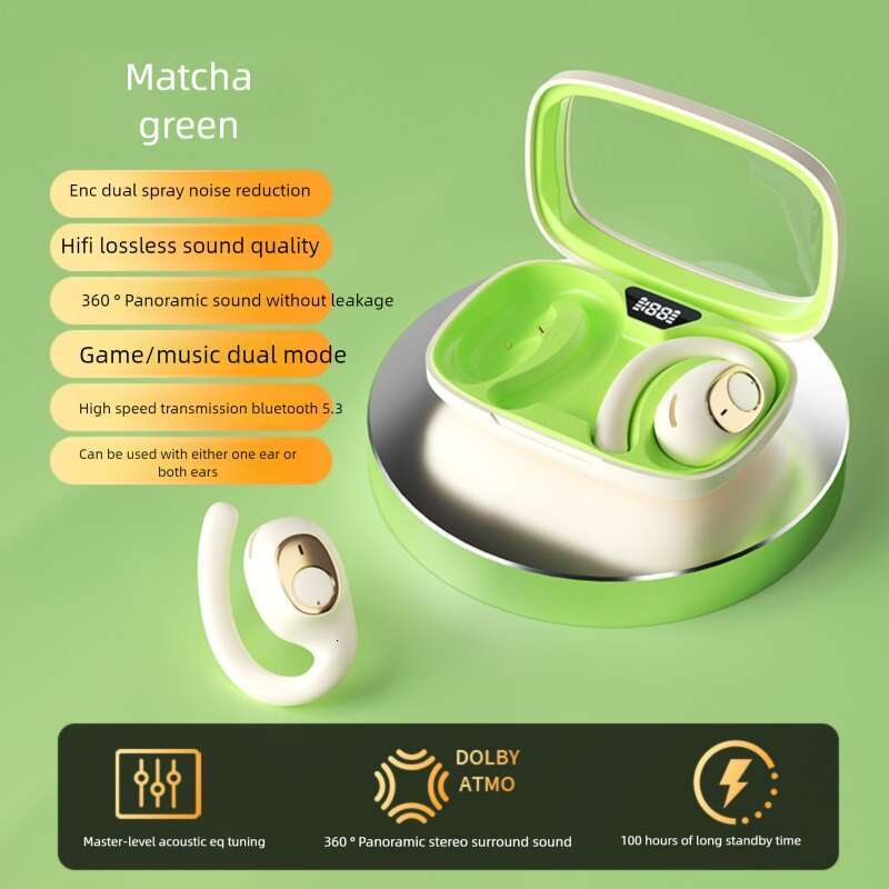 Well-known Brand Designer X Intelligent Translator AI Simultaneous Business Conference Multi-language Travel Interpretation Ear Plug Bluetooth Ear