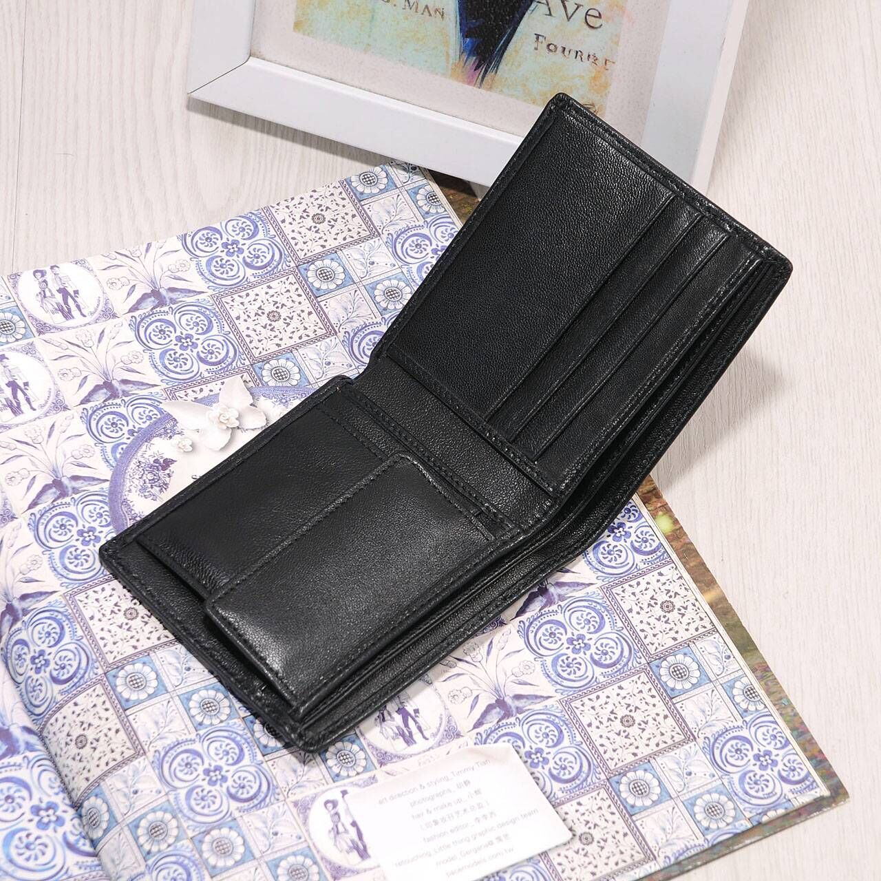 free shipping designer bags New Men's Genuine Leather Bag Lambskin Hand Woven Card Business Casual Ticket Holder Wallet Men