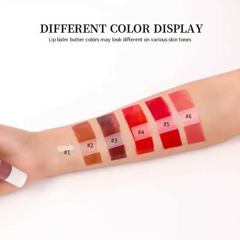 Lipstick - shea butter moisturizing and nourishing lipstick - moisturizing lip care suitable for all skin types -6 colors W250407