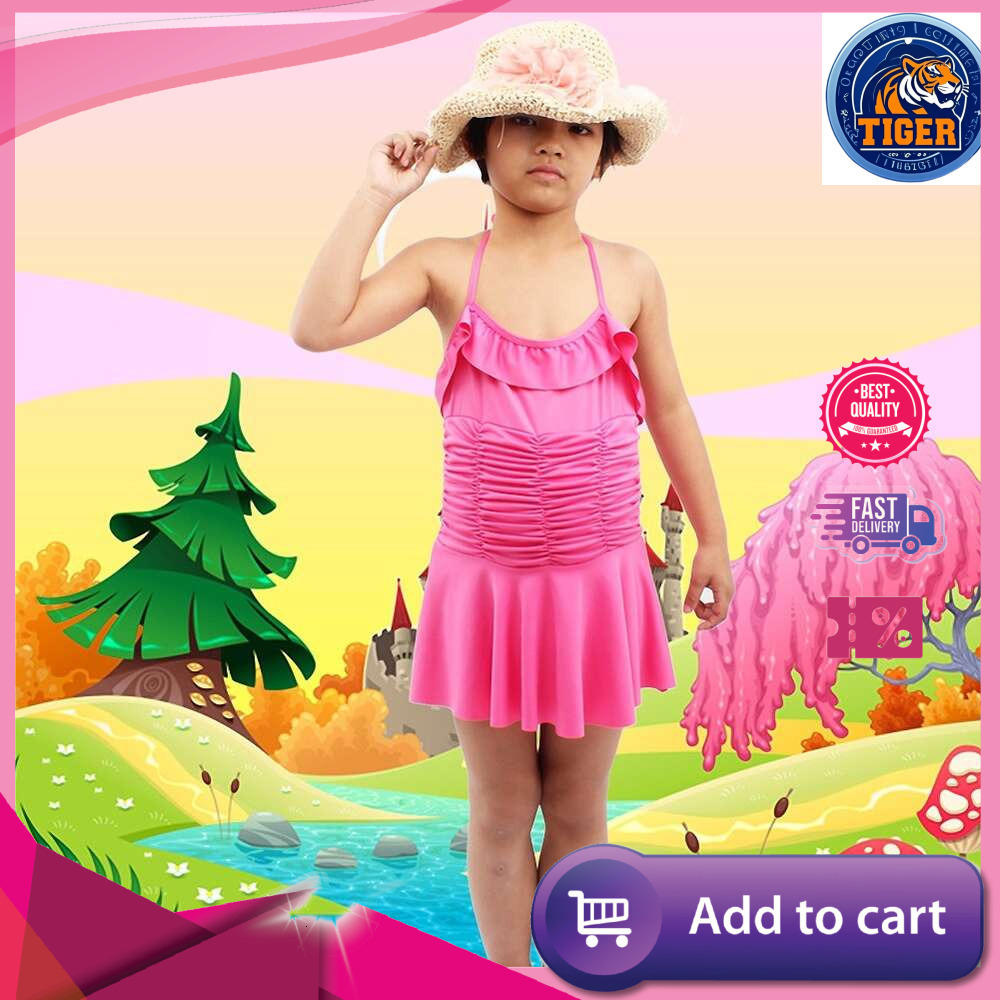 Ddmytiger Ddmytiger Children S Korean Version One Piece Princess Skirt Style Baby Cute Swimsuit Girl Student Hot Spring Bathing H