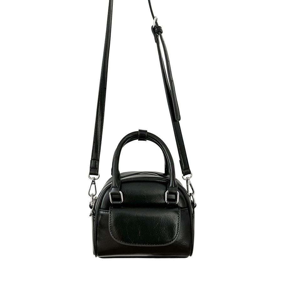 Portable Women's PU Leather Messenger Bag - Vintage Saddle Style for Phones & Essentials