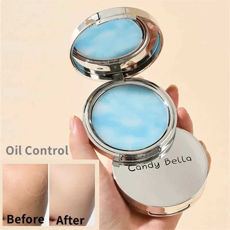 Natural powder cake long-lasting oil control facial base waterproof matte compact loose powder makeupXJ250407