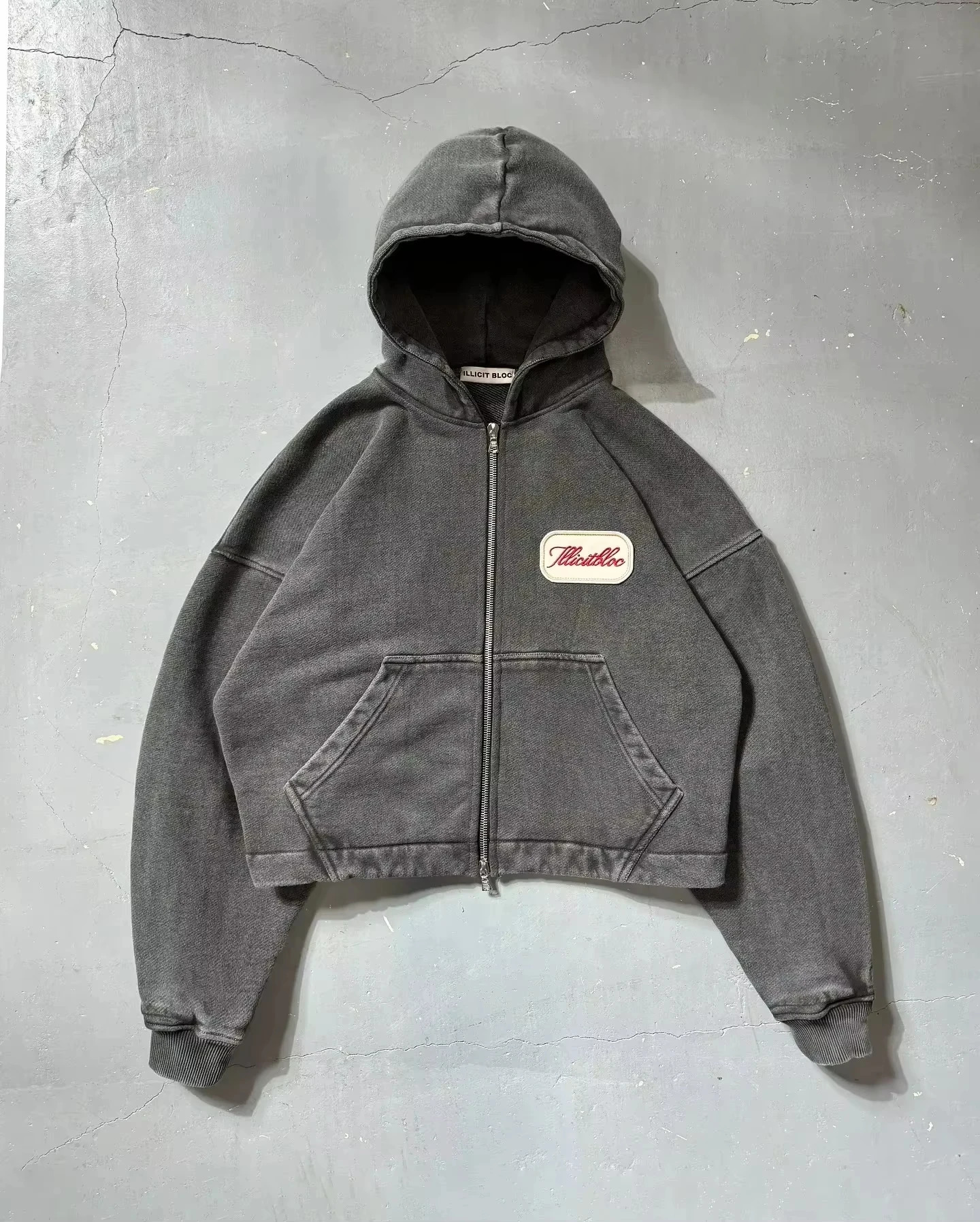 American fashion hip-hop clown letter embroidery zipper hoodie mens street Y2K wool padded warm sportswear unisex hoodie 250403