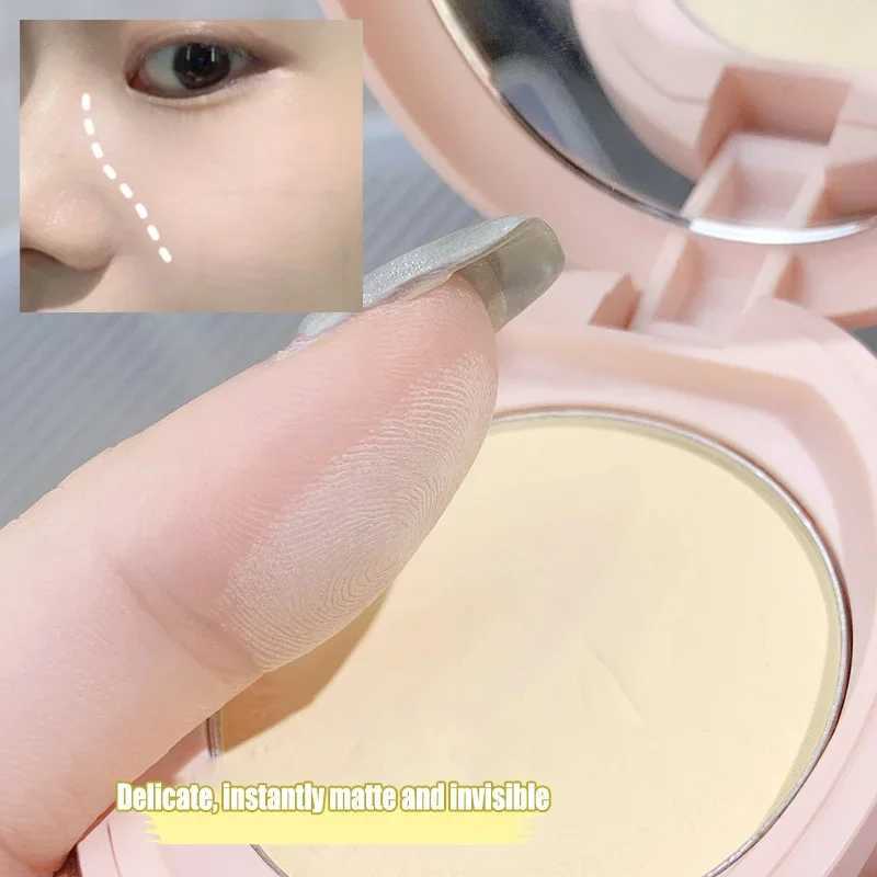 Face powder oil control 24-hour durable waterproof matt pressed powder hole free concealer makeup set compact powderXJ250407