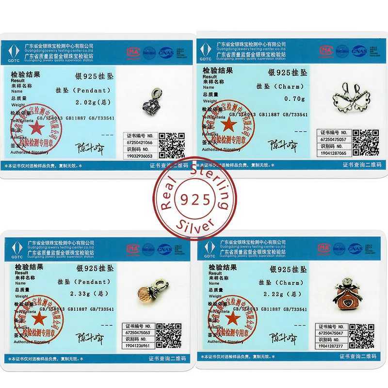 Original Charms Bead Pendant 925 Sterling Silver Cat Paw Bow Girl Cherry Firefly Heart Charm Fit Bracelet DIY Women Jewelry GiftXJ251107