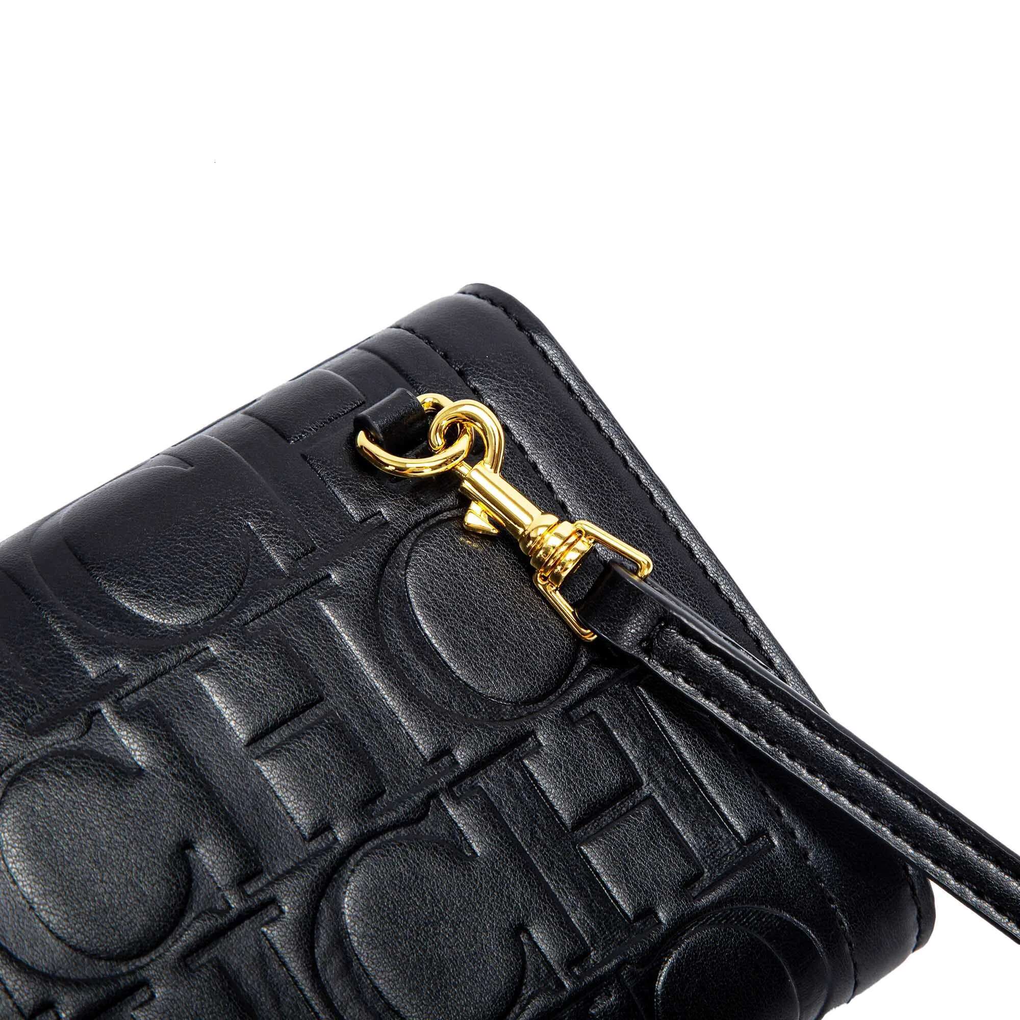 CHCH Women's Shoulder 2024 Brand New Flip Letter Emed Crossbody Bag