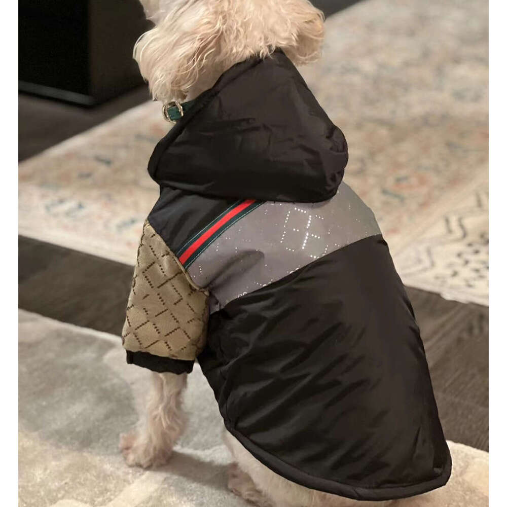 New pet autumn winter clothing: Schnauzer Bear Fighting Winter Clothing, Small and Medium sized Dog Non stick Hair Clothing