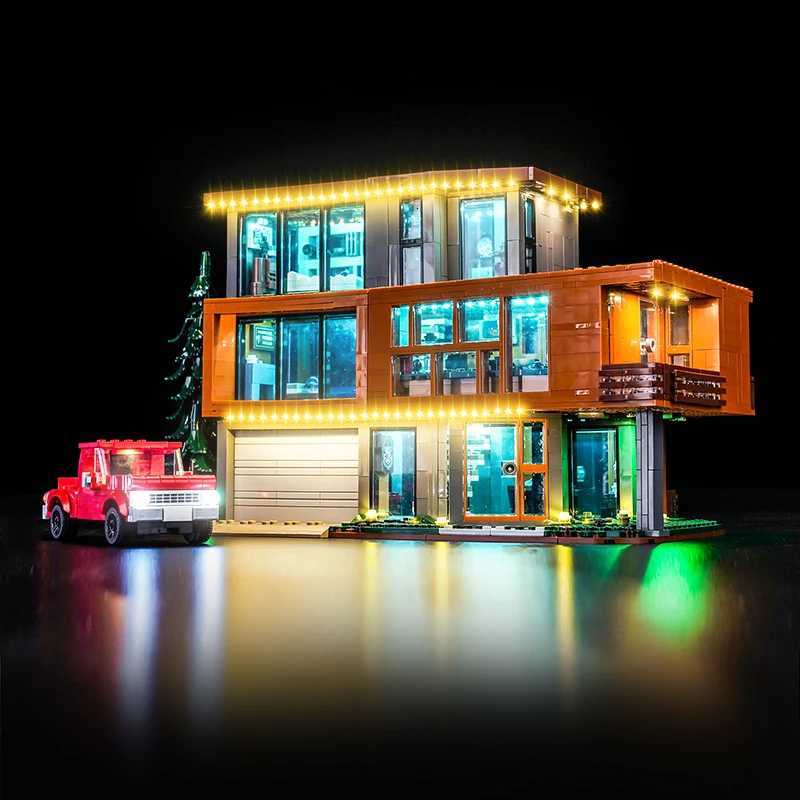 Vonado 5V LED lighting 21354 set suitable for Twilight The Cullen House building block gift excluding building blocks K251106