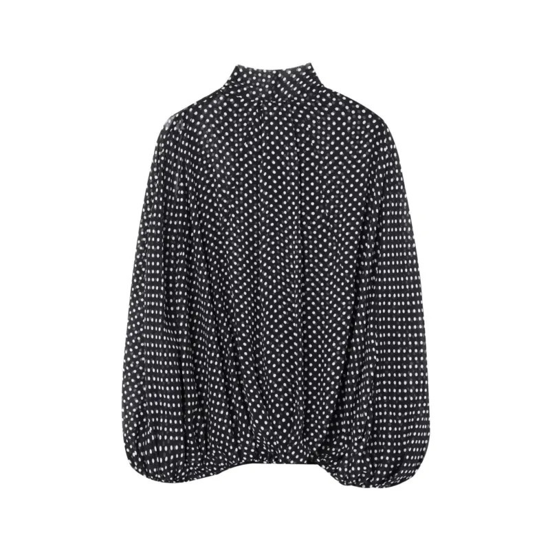 Womens Cape Town shirt with tie details spring casual Vneck womens lightweight top long sleeved and blouse 250407