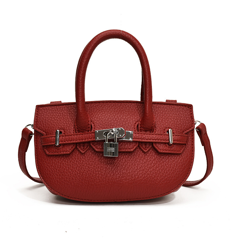 2025S Designer Women S Bag Handheld Kelly Women S Summer Versatile Light Luxury Commuting Oval Shoulder Bag High End Buckle Women Bags