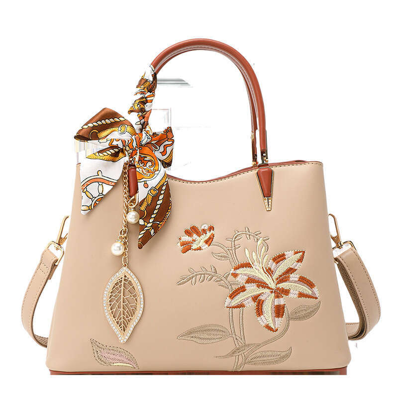 Designer Bag National Style Art Design New Mom Large Capacity Luxury Embroidered Shoulder