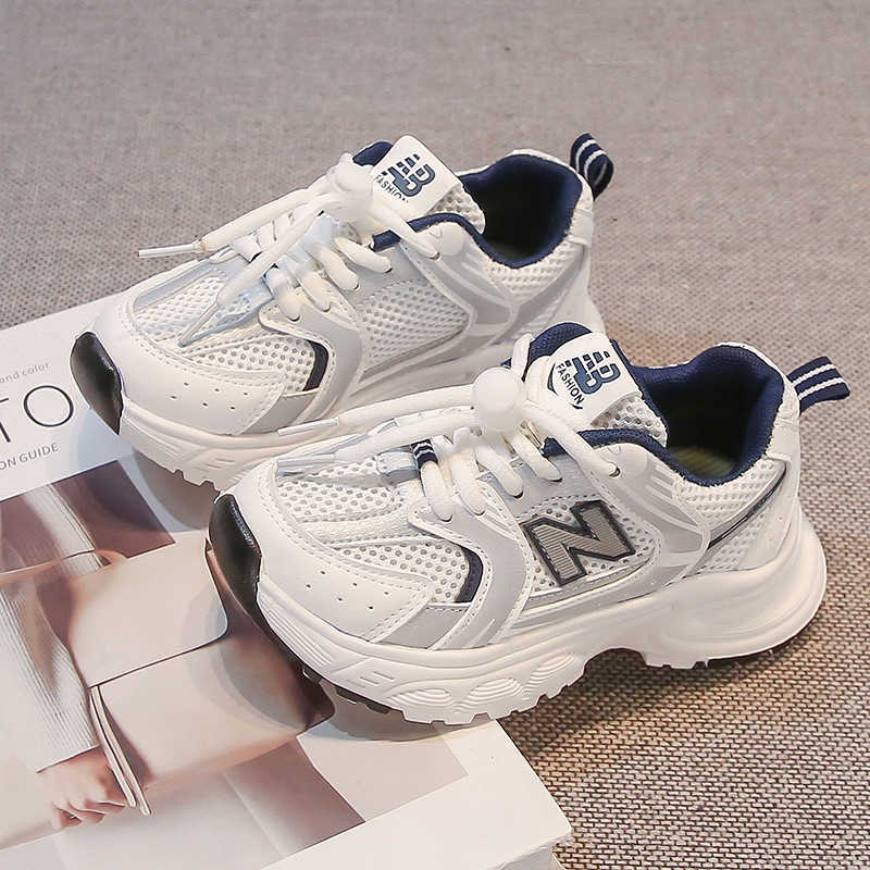 Boys Girls Dad 2025 New Spring Autumn Fashion Comfortable Childrens Sneakers Mesh Versatile Casual Shoes L251107WO5K XJ260303