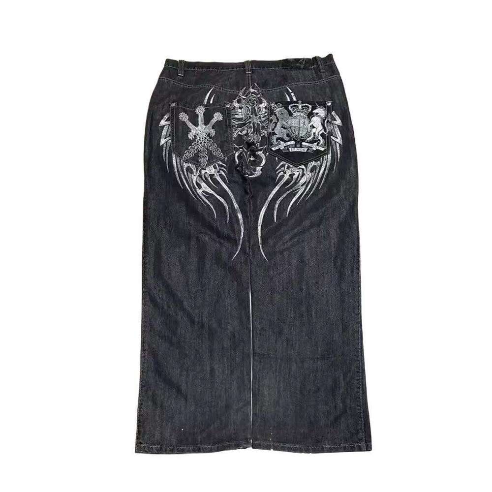 Y2K Bigboy Men streetwear loose jeans casual