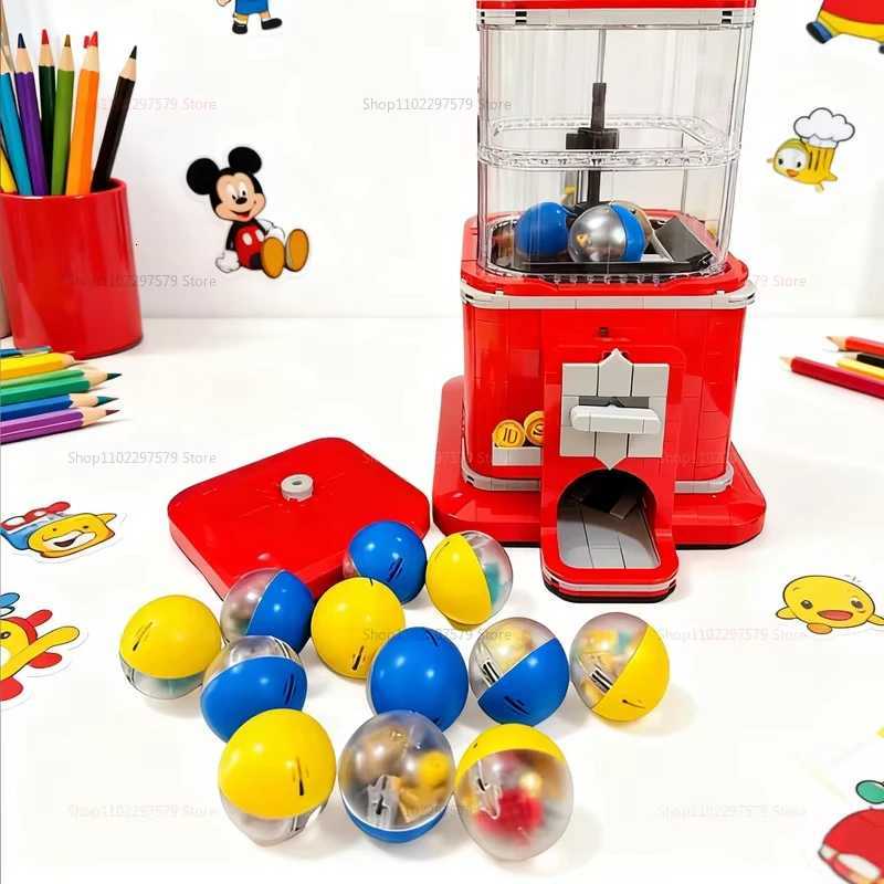 2025 New Vending Machine Building Blocks Set 1343pcs DIY Play Game Toy Gift for Kids Boys Girls Educational Fun Birthday Party Y251107