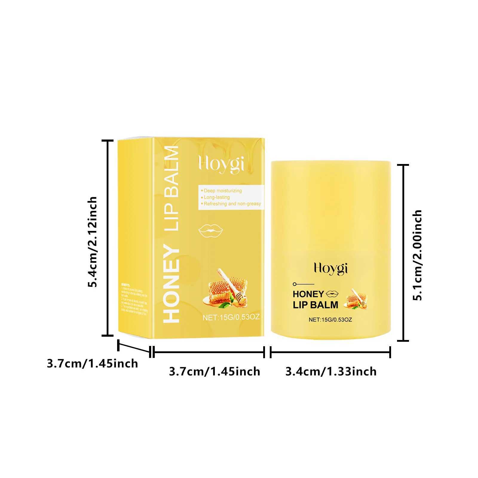 Hoygi 15g honey moisturizing lipstick moisturizing anti crack dry dark lipstick exfoliating repair lipstick W250407