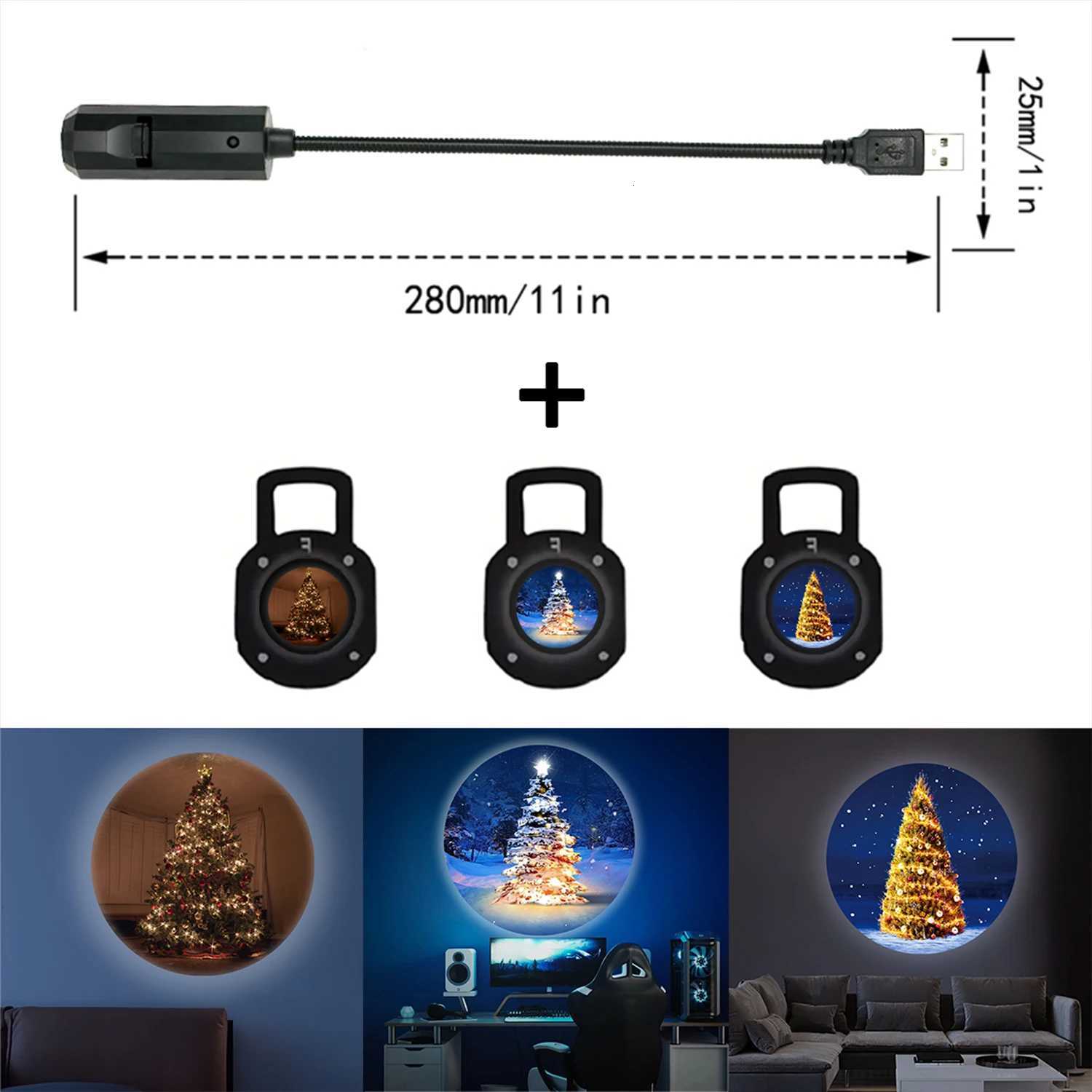 Christmas tree projection light W251107