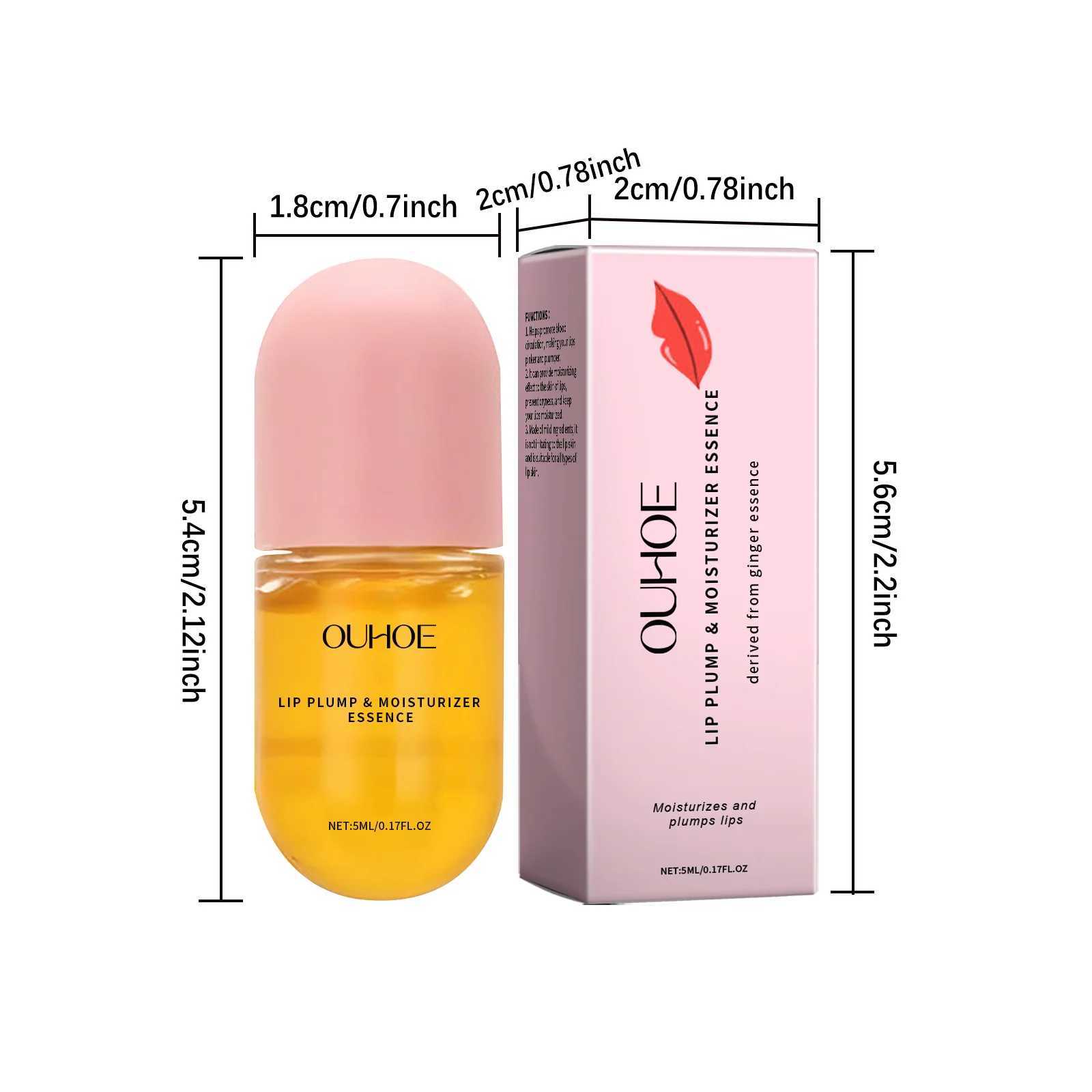 Ouhoe 5ml durable lipstick oil instantly reduces the volume of melanin dead skin repair dry gloss lipstick oil W250407