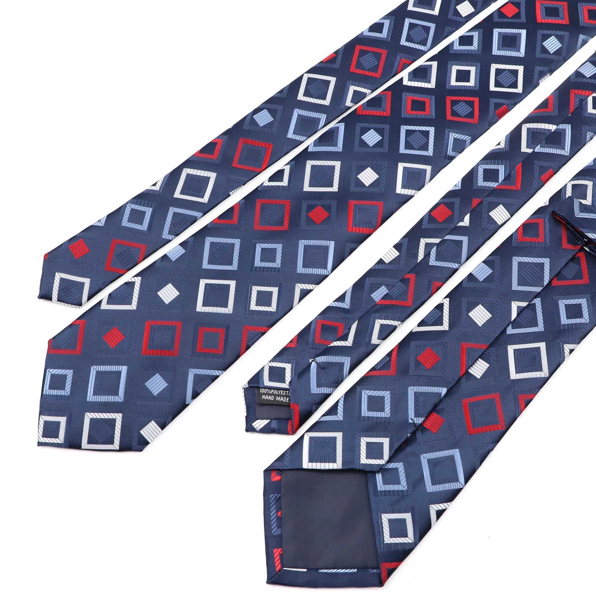New Mens Classic Luxury Tie 8cm Striped Paisley Plaid All-Match Jacquard Necktie For Business Wedding Pr Daily Wear Accessory X250407