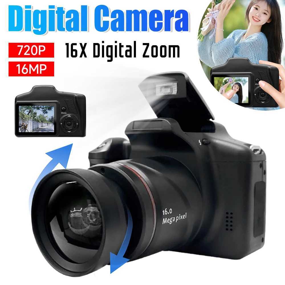 NEW Digital Camera Mini Portable Small Video Camera 16X Digital Zoom Outdoor Digital Video Camera Photography Video RecorderW251107