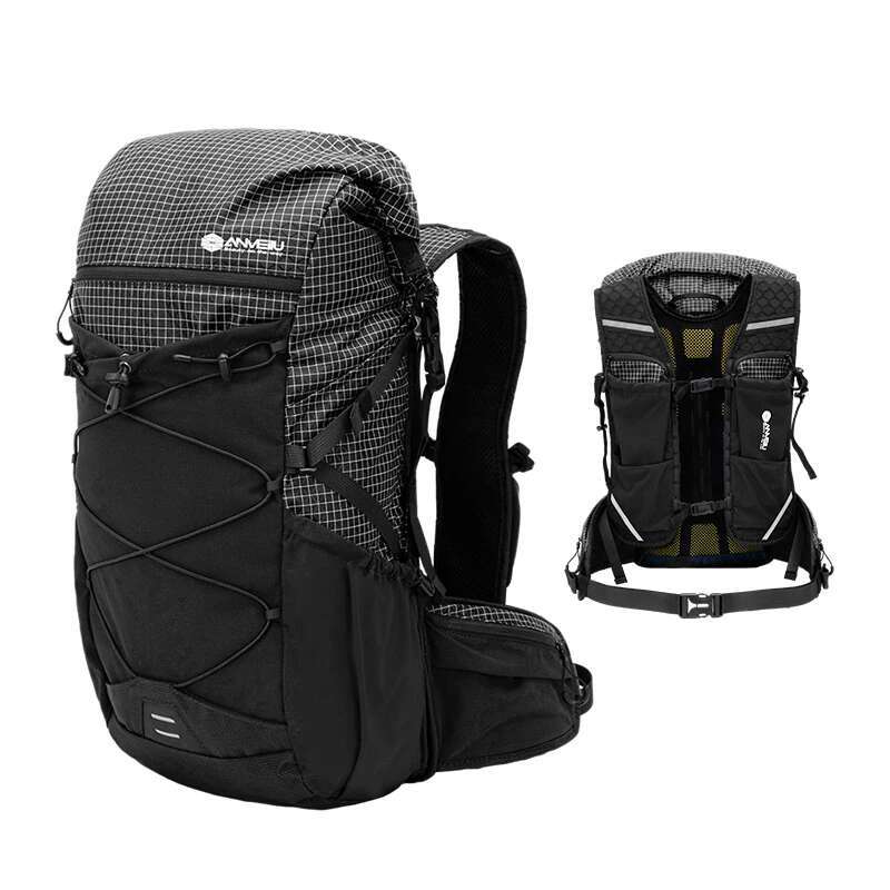 An Mountaineering 30L Large Capacity Men Women Outdoor Travel Hiking Off-Road Lightweight Sports Backpack