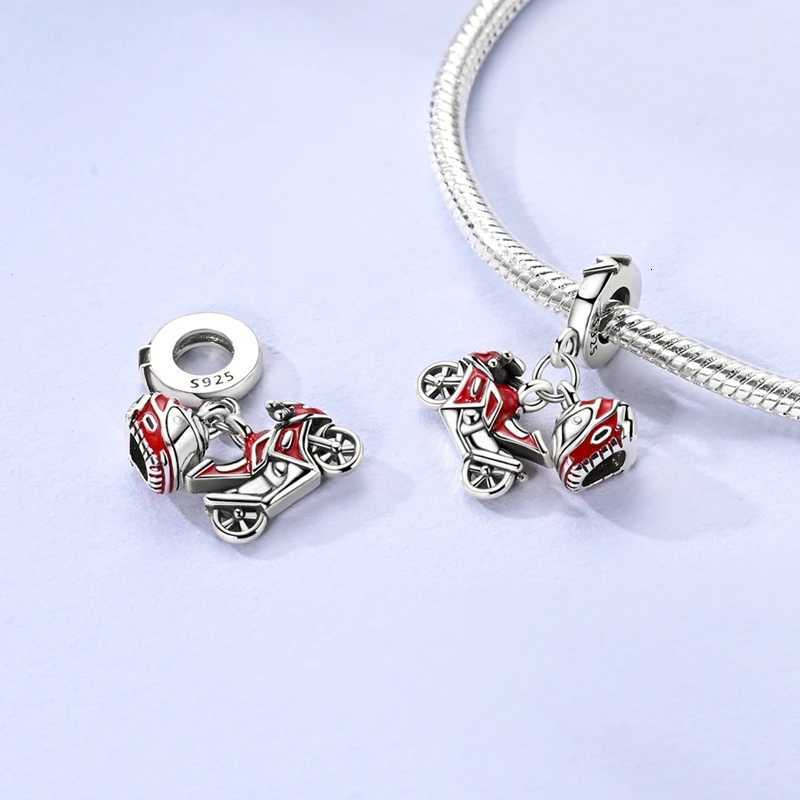 925 Sterling Silver Car Jeep Motorcycle Charms Beads Pendant Jewelry Fit Original 925 Bracelet For Women DIY GiftXJ251107