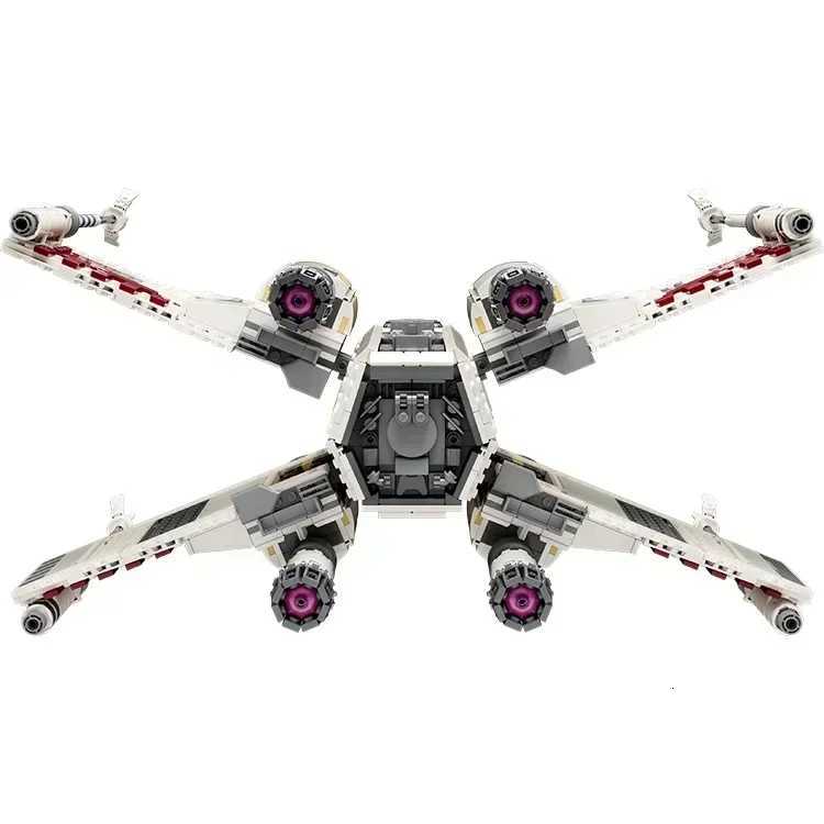 New 75355 Building Kit Classic Contruction Toy Spaceship Planefighter Blocks Bricks Toys for Kids Boy Gift Y251107