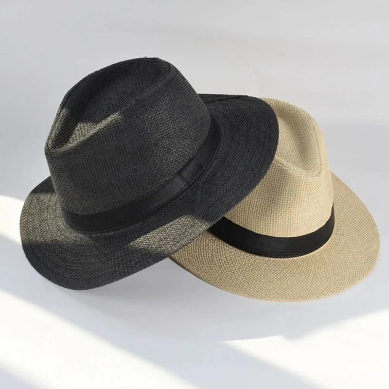 Handmade Havana vintage hat classic Panama unisex beach casual sun holiday UV protection modern American olive 250326
