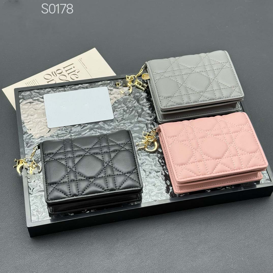 Design Mini Wallet Designer Card Holder Portable Branded Coin Purse Business Card Case Luxury Gift Box Pocket Wallets
