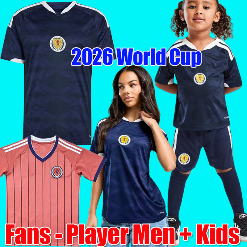 2026 World Cup scotland football shirt Soccer Jerseys ROBERTSON McTominay McGREGOR SHANKLAND MCGREGOR Homemaillot goalkeeper men kids kits unifrom Training