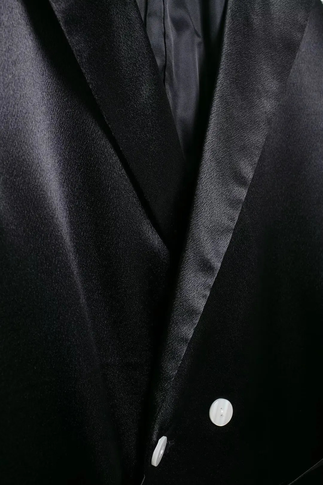 Autumn Womens Tie Temperature Decorative Silk Texture Pants Double Chest Strap Set 250407