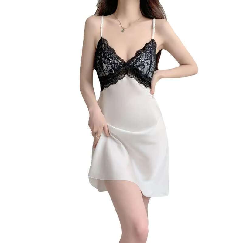 Fashionable Women's Pamas New Materials Cheap Ladies' Sexy Sleeping Dress For Summer And Spring