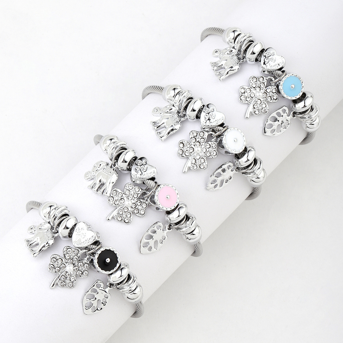 Colorful Dopamine Jewelry Fashion Bead Style Bracelet
