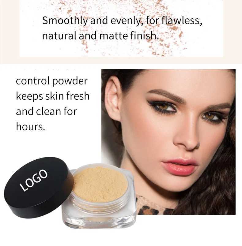 Customized Loose Setting Powder Matte Oil Control Long term Loose Powder Self owned Brand Facial Makeup Waterproof Mineral 5pcsXJ250407