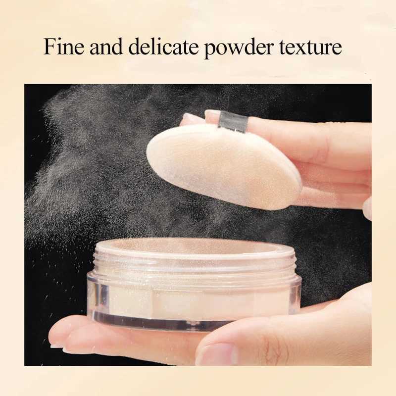 Oil control loose facial powder transparent natural powder makeup waterproof long-lasting matte Korean cosmeticsXJ250407