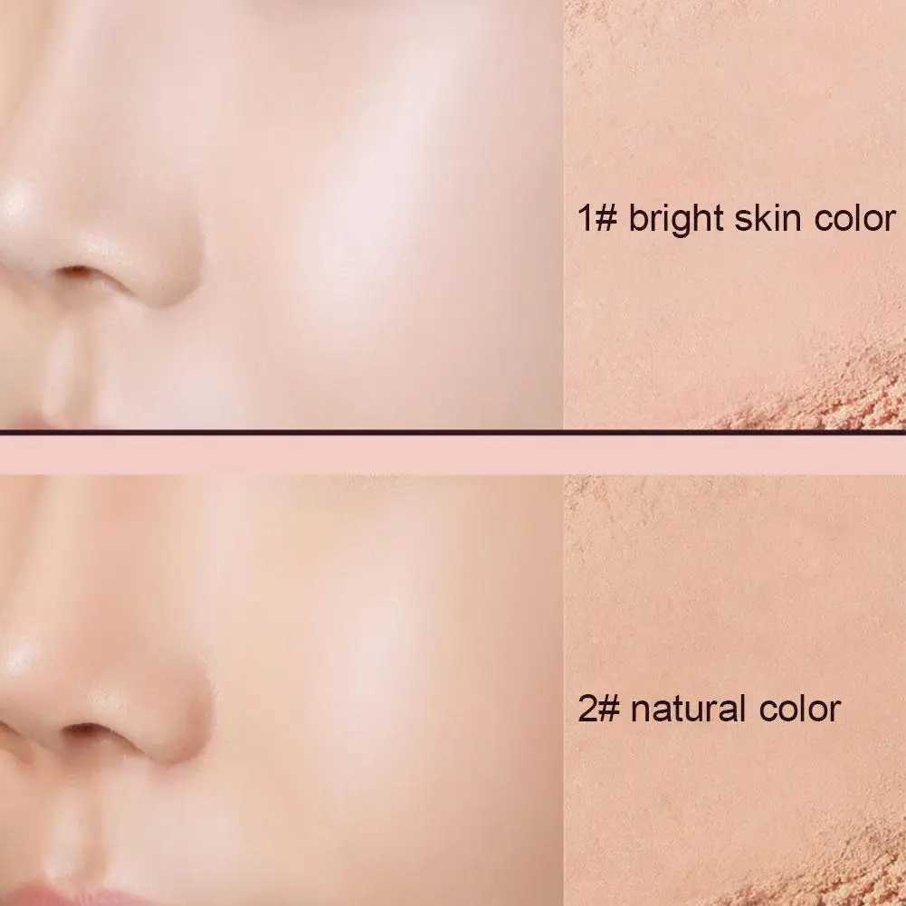 Korean loose powder full bright concealer mineral facial basic cosmetics durable powder compaction powderXJ250407