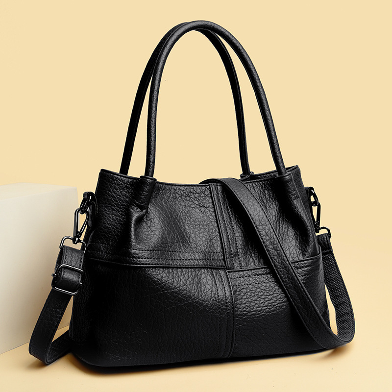 2025 New Design Bag Women's Fashion Large Capacity Tote Bag Middle-aged Mom Commuter Shoulder Underarm Handbag