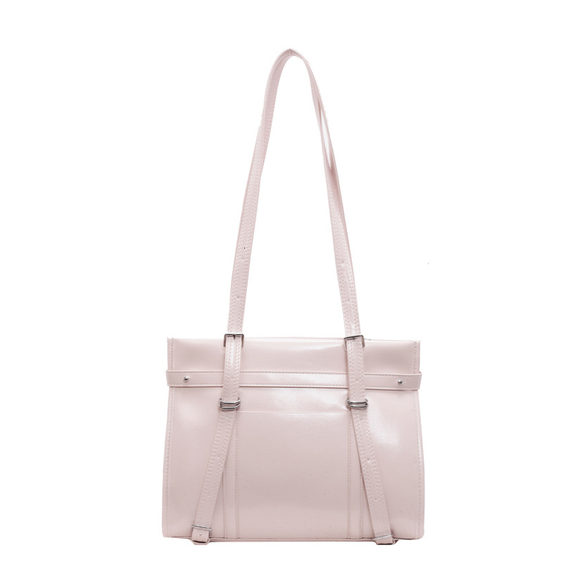 2025S Designer Women S Bag Niche High End Shoulder For Women New Fashion Versatile Simple Large Capacity Commuting Solid Color Tote Bag