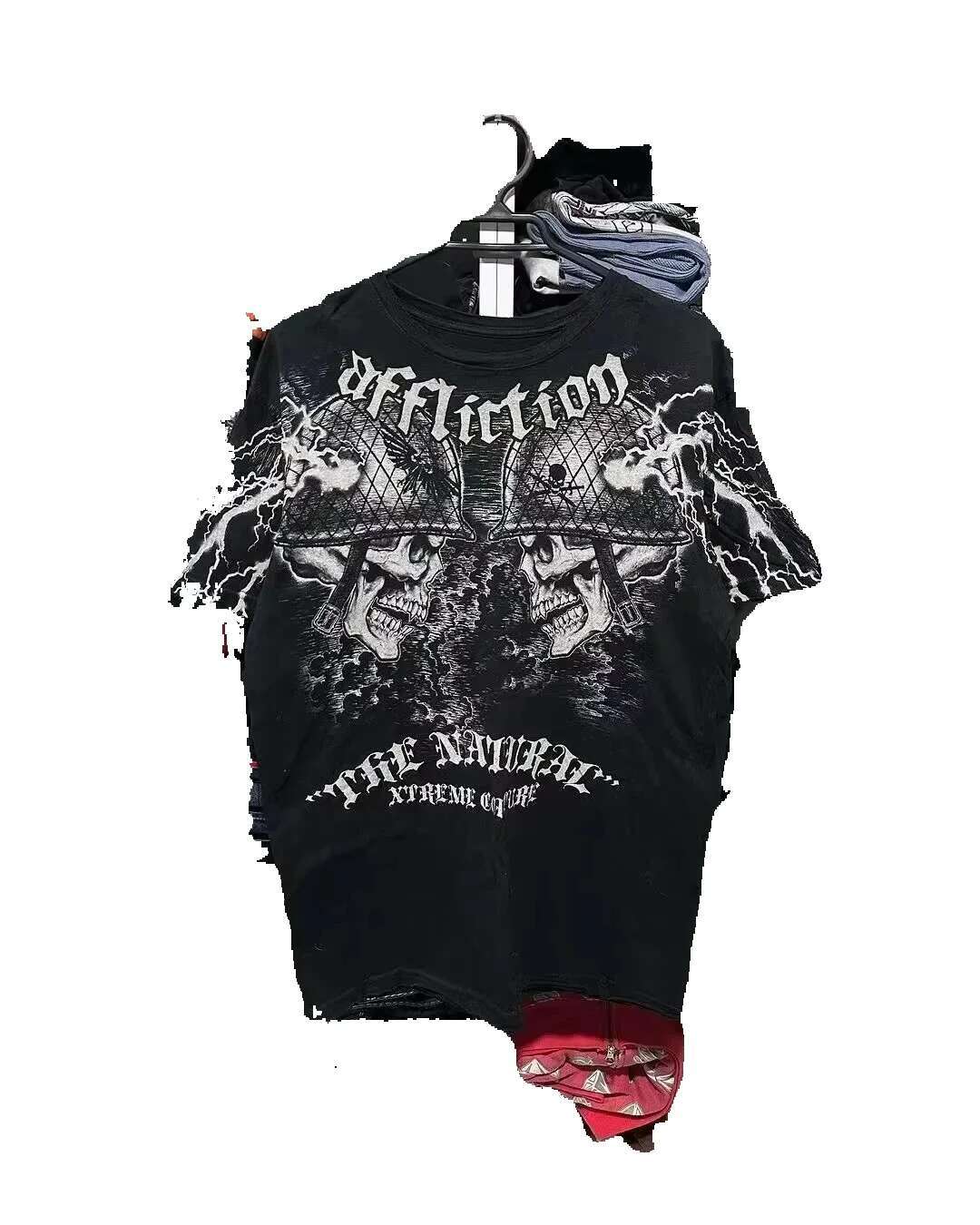 Y2k Pain Hip Hop Skull Graphic New Haruku Oversized Short Sleeve Gothic Clothing Street Wear Men T-Shirt