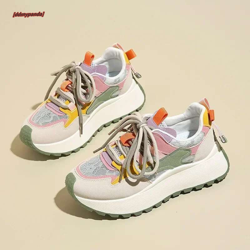 Woman Lightweight Non Slip Sports Women Summer New Breathable Platform Sneakers Ladies Casual Comfortable Vulcanize Shoes ddmypanda