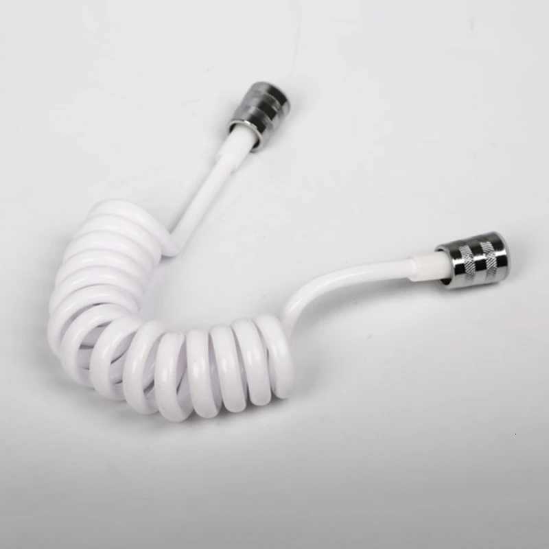Telescopic Shower Hose Spiral Spring Hose Toilet Bidet Sprayer Telephone Line Plumbing Hose Bathro Accessories 150cm 200cm Y251107