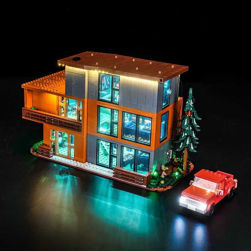 Vonado 5V LED lighting 21354 set suitable for Twilight The Cullen House building block gift excluding building blocks K251106