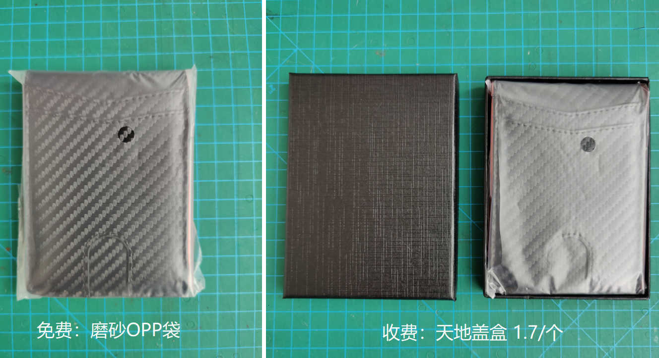 Metal card case for export, men's RFID anti-theft credit card holder, European style metal and aluminum card case