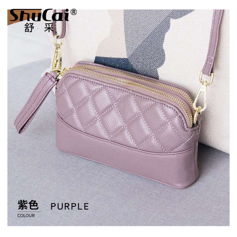 Genuine Leather Crossbody Bag Small Cow Leather Shoulder Bags For Women