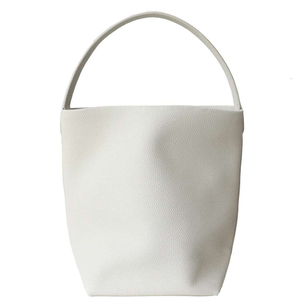 Minimalist All-Match Big Travel Bucket Tote Cowskin Women Shoulder Shopper Bag 2 Size High Quality Cowhide Leather Handbag