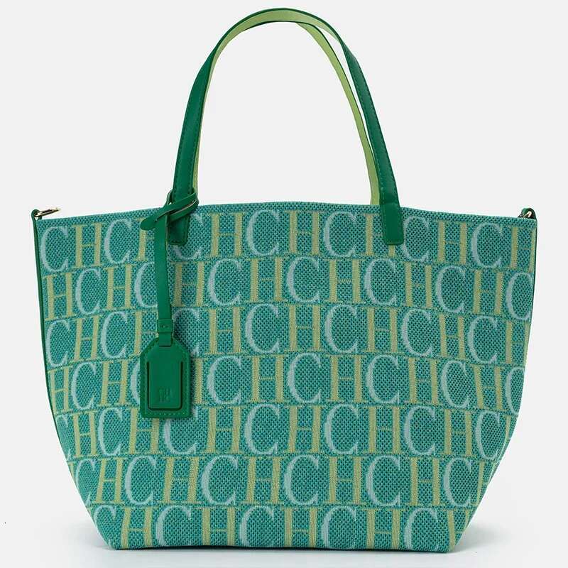 CH Popular Large Capacity Tote Versatile Elegant Casual Shopping High Quality Ladies Bag Women's Brand Fashion Letter Print