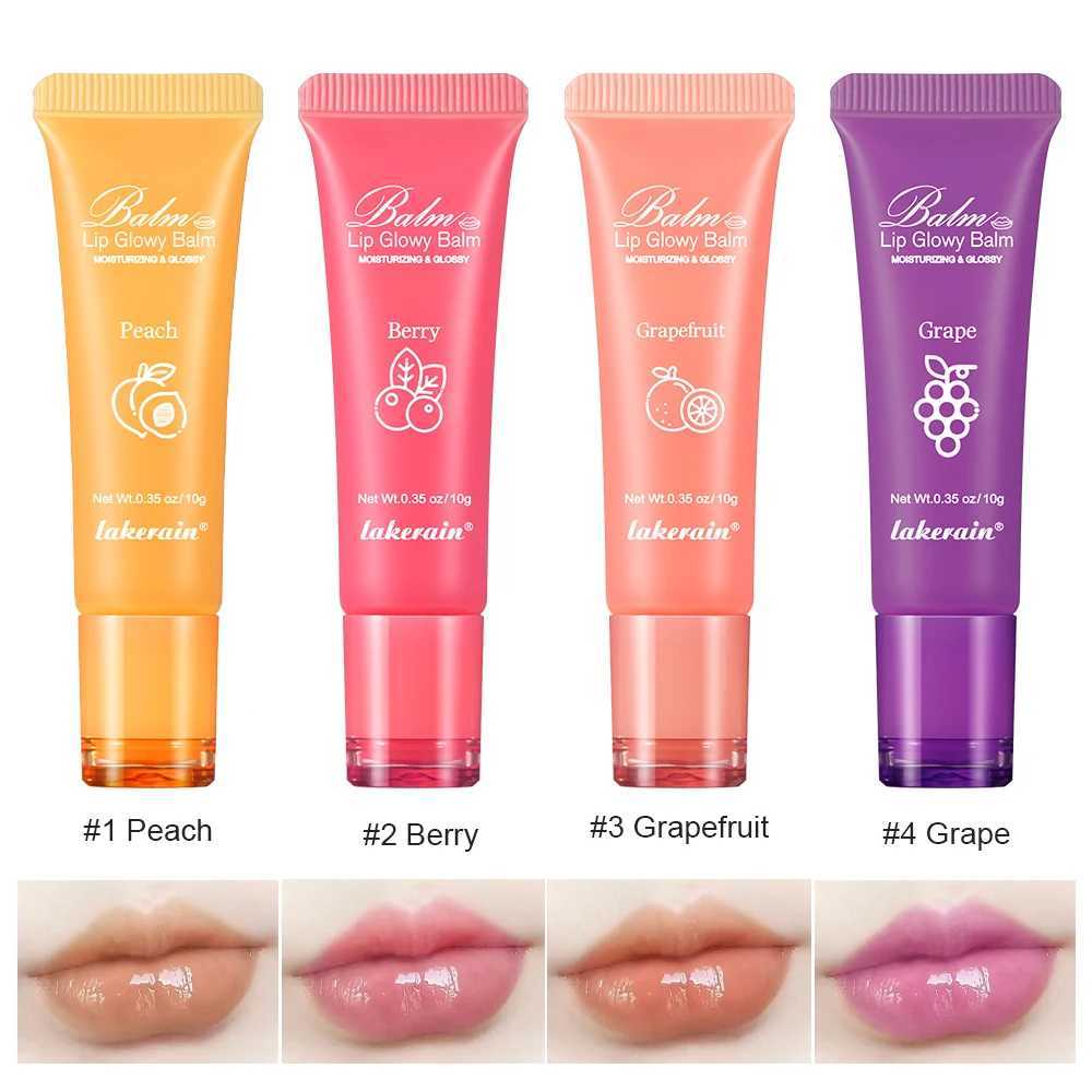 Bright pink lipstick reduces lip line lipstick moisturizes and removes dead skin and fruit flavor moisturizing Korean lipstick W250407