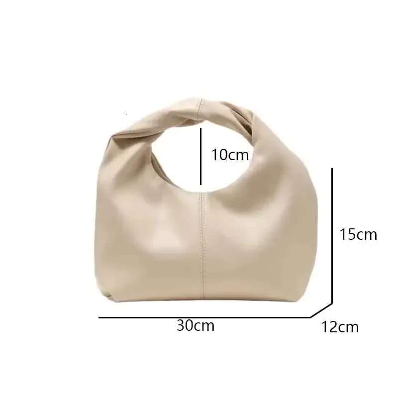 Stylish Twist Square Solid Color Top Clutch Bag Simple And Versatile Commute Bolso Mujer Designer Bags Lady Handbag Purses