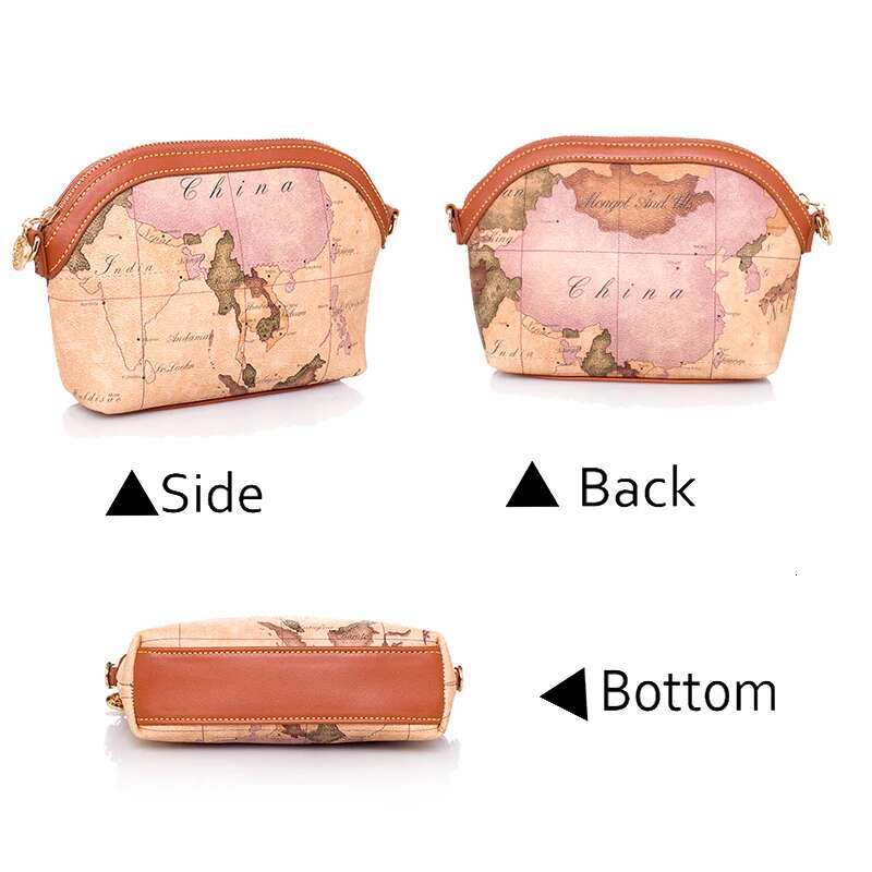 Waterproof Vintage Leather Shoulder Fashion Messenger Bag Women Travel Trend Clutch