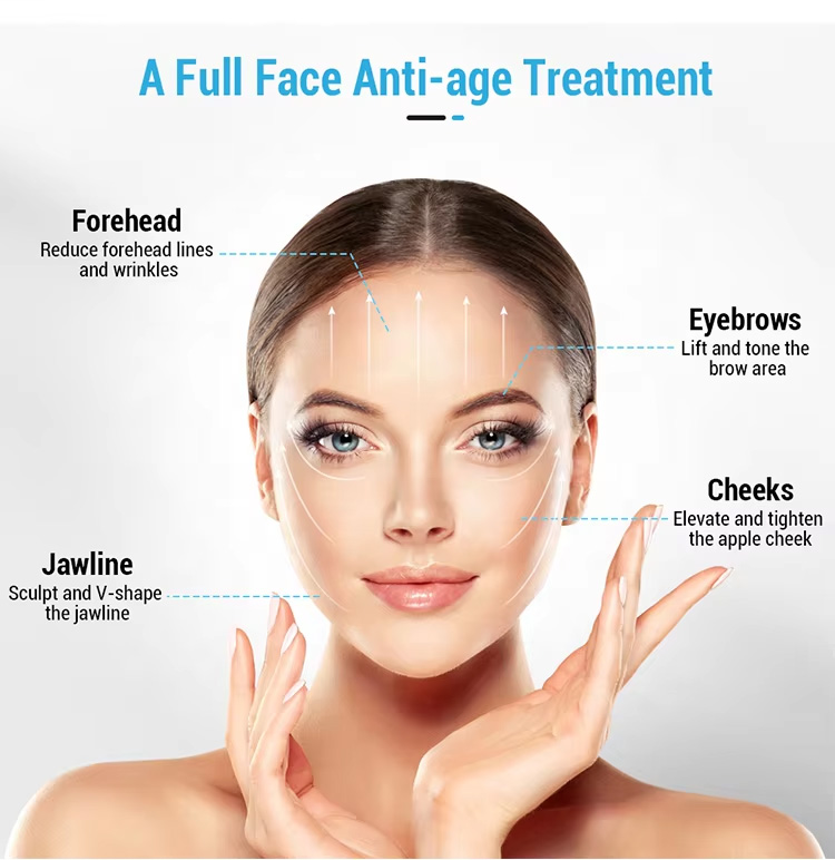 Portable Spa Electric Magnetic Facial RF Lifting Face Anti Aging PEface Face Contouring Machine